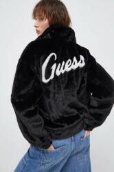 Guess Originals rövid kabát női, fekete, átmeneti, oversize - fekete L