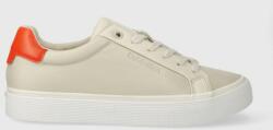 Calvin Klein sportcipő VULC LACE UP - DIAMOND FOXING bézs, HW0HW01865 - bézs Női 39