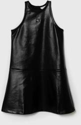Calvin Klein Jeans gyerek ruha fekete, mini, harang alakú - fekete 152 - answear - 25 990 Ft