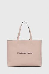 Calvin Klein Jeans kézitáska fekete - rózsaszín Univerzális méret - answear - 45 990 Ft
