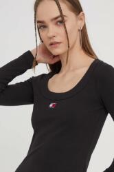 Tommy Hilfiger hosszú ujjú női, fekete - fekete XL - answear - 15 990 Ft