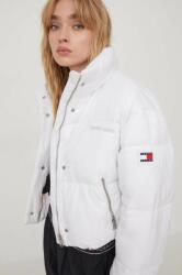 Tommy Jeans rövid kabát női, fehér, téli, oversize - fehér L - answear - 58 990 Ft