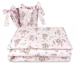 Baby Shop 3 részes ágynemű garnitúra - Kis balerina rózsaszín - babyshopkaposvar