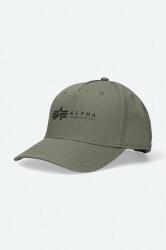 Alpha Industries pamut baseball sapka zöld, nyomott mintás - zöld Univerzális méret