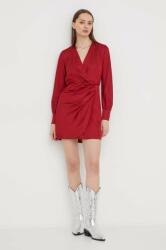 Abercrombie & Fitch ruha bordó, mini, harang alakú - burgundia S - answear - 25 990 Ft