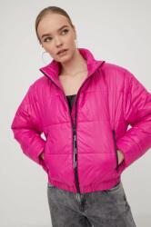 Hugo rövid kabát női, rózsaszín, téli - rózsaszín XS - answear - 62 990 Ft