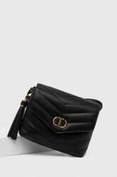 Twinset bőr táska fekete - fekete Univerzális méret - answear - 139 990 Ft