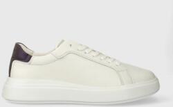 Calvin Klein bőr sportcipő LOW TOP LACE UP PET fehér, HM0HM01288 - fehér Férfi 43