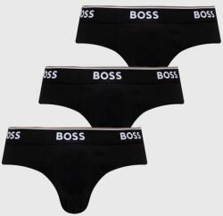 Boss alsónadrág 3 db fekete, férfi - fekete M - answear - 16 990 Ft