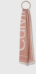 Calvin Klein sál rózsaszín, női, mintás - rózsaszín Univerzális méret - answear - 20 990 Ft