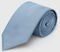 Boss selyen nyakkendő - kék Univerzális méret - answear - 18 990 Ft