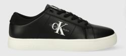 Calvin Klein Jeans bőr sportcipő CLASSIC CUPSOLE LOW ML LTH fekete, YM0YM00864 - fekete Férfi 44 - answear - 29 990 Ft