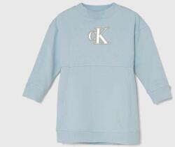 Calvin Klein Jeans gyerek ruha mini, egyenes - kék 104