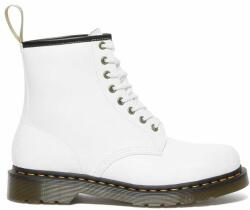 Dr. Martens bokacsizma 1460 fehér, női, lapos talpú, 24255001 - fehér Női 38