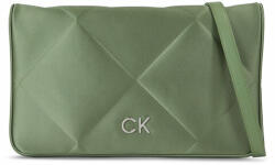 Calvin Klein Táska Calvin Klein Re-Lock Quilt Shoulder Bag-Satin K60K611300 Sea Spray LKG 00