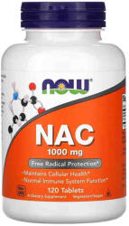 NOW NAC, N-Acetyl Cysteine 1000mg, Now Foods, 120 tablete