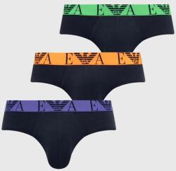 Emporio Armani Underwear alsónadrág 3 db sötétkék, férfi - sötétkék XXL
