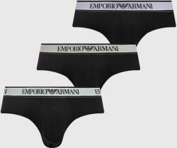 Emporio Armani Underwear alsónadrág 3 db fekete, férfi - fekete L - answear - 15 990 Ft