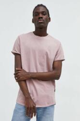 G-Star Raw pamut póló x Sofi Tukker rózsaszín, férfi, sima - rózsaszín S