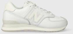 New Balance bőr sportcipő 574 fehér, WL574IM2 - fehér Női 40