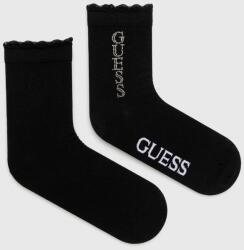 Guess zokni VERTICAL fekete, női, O3YY03 KBZU0 - fekete Univerzális méret