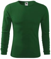 MALFINI Tricou bărbați cu mâneci lungi Fit-T Long Sleeve - Verde de sticlă | M (1190614)