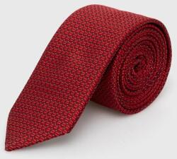 Hugo selyen nyakkendő piros - piros Univerzális méret - answear - 26 990 Ft