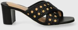 Lauren Ralph Lauren papucs Freddi Cng fekete, női, magassarkú, 802920412001, 802927401001 - fekete Női 38