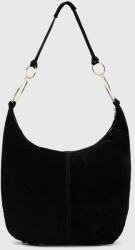 Answear Lab velúr táska fekete - fekete Univerzális méret - answear - 25 990 Ft