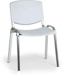 Kovo Praktik Design konferencia szék - króm lábak, szürke