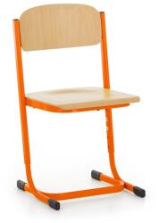  Denis iskolai szék, állítható - 3-5 méret, narancssárga - ral 2004