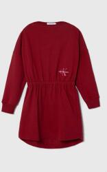 Calvin Klein Jeans gyerek ruha piros, mini, harang alakú - piros 128