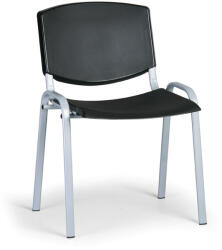  Design konferencia szék - szürke lábak, fekete