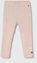 Tommy Hilfiger baba legging rózsaszín, nyomott mintás - rózsaszín 68