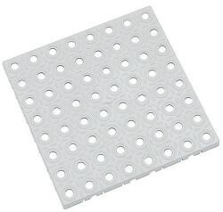 FLOMAT AvaTile székpárna 128 x 128 x 1, 6 cm, szürke