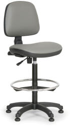 Kovo Praktik Milano munkaszék - lábtámasz, szürke