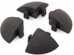 FLOMAT s. r. o Műanyag sarokrámpa Linea Easy, 4 db, sötétbarna