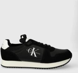 Calvin Klein Jeans sportcipő RUNNER SOCK LACEUP NY-LTH fekete, YM0YM00553 - fekete Férfi 44