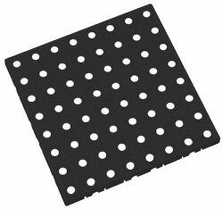 FLOMAT AvaTile székpárna 128 x 128 x 1, 6 cm, fekete