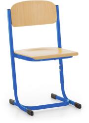 KOVO, výrobní družstvo Denis iskolaszék, állítható - 4-6 méret, világoskék - ral 5015