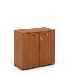 LENZA Praktik alacsony szekrény 80 x 40 x 76, 5 cm, sötét dió - rauman - 89 290 Ft