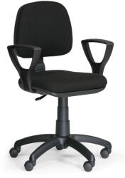 Kovo Praktik Milano munkaszék karfás, fekete