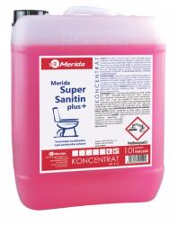  WC-tisztító Merida Super Sanitin Plus, 10 l, illatmentes