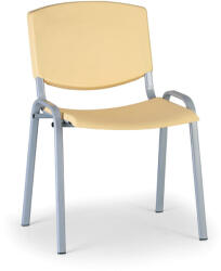  Design konferencia szék - szürke lábak, sárga