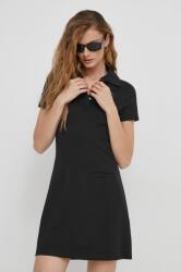 Calvin Klein ruha fekete, mini, harang alakú - fekete M - answear - 41 990 Ft