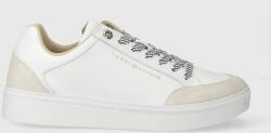 Tommy Hilfiger bőr sportcipő SEASONAL COURT SNEAKER fehér, FW0FW07683 - fehér Női 38