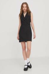 HUGO BOSS ruha fekete, mini, testhezálló - fekete 34