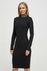 GUESS ruha GIULIA fekete, mini, testhezálló, V4RK01 MC04N - fekete XS