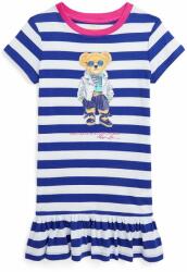 Ralph Lauren gyerek pamutruha mini, egyenes - kék 88-93