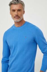 Tommy Hilfiger pamut pulóver könnyű - kék XL - answear - 36 990 Ft